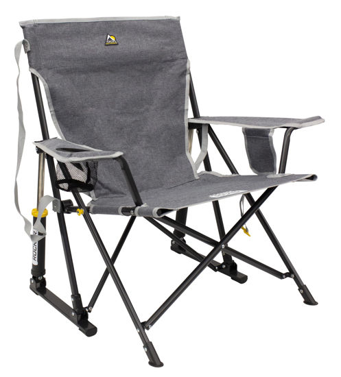 Picture of GCI Outdoor Kickback Rocker Outdoor Rocking Chair with Beverage Holder