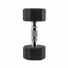 Picture of CAP Barbell unisex adult 12-Sided Series 12 Sided Coated Dumbbell, Black, 15-Pound US