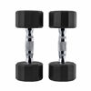 Picture of CAP Barbell unisex adult 12-Sided Series 12 Sided Coated Dumbbell, Black, 15-Pound US