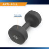 Picture of Marcy Neoprene Dumbbell, Single Piece, 15-lb, Steel Grey