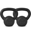 Picture of Yes4All Kettlebell Cast Iron/Rubber Base Solid Smooth for Strength Training, Home Gym