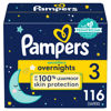 Picture of Pampers Swaddlers Overnights Diapers - Size 3, 116 Count, Disposable Baby Diapers, Night Time Skin Protection