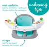 Picture of Infantino Music & Lights 3-in-1 Discovery Seat and Booster - Convertible, Infant Activity and Feeding Seat with Electronic Piano for Sensory Exploration, for Babies and Toddlers, Teal