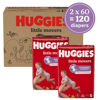 Picture of Huggies Size 5 Diapers, Little Movers Baby Diapers, Size 5 (27+ lbs), 120 Count (2 Packs of 60)