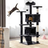 Picture of Yaheetech 54in Cat Tree Tower Condo, Cat Tree for Indoor Cats w/Scratching Post for Kittens Pet House Play