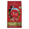 Picture of Purina ONE Dry Dog Food Lamb and Rice Formula - 16.5 lb. Bag