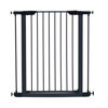 Picture of MidWest Homes for Pets 39 Inches Tall Walk-Though Steel Pet Gate, Pressure Mounted Dog Gate Measures 29 - 38 Inches Wide & Includes two 3-Inch-Wide Extensions, Graphite