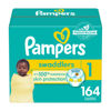 Picture of Pampers Swaddlers Diapers - Size 1, 164 Count, Ultra Soft Disposable Baby Diapers