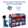 Picture of Marvel Spider-Man Deluxe 9 Bin Design and Store Toy Organizer by Delta Children