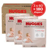 Picture of Huggies Size 2 Diapers, Skin Essentials Baby Diapers, Size 2 (12-18 lbs), 180 Count (3 Packs of 60)