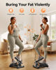 Picture of Niceday Steppers for Exercise, Stair Stepper with Resistance Bands, Mini Stepper with 300LBS Loading Capacity, Hydraulic Fitness Stepper with LCD Monitor