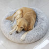 Picture of Dog Bed Large Size Dog Gray Faux Fur Dogs Bed for Arthritic Dogs Thick Self Warming Pet Bed 39 Inches Suits Up to 60 Pounds