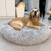 Picture of Dog Bed Large Size Dog Gray Faux Fur Dogs Bed for Arthritic Dogs Thick Self Warming Pet Bed 39 Inches Suits Up to 60 Pounds