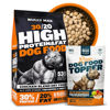 Picture of Bully Max High Performance Premium Dry Dog Food 15 lbs & Freeze-Dried Raw Dog Food Chicken Toppers (2 Bags) - Ultimate Muscle Gain Canine Nutrition Bundle for Small & Large Breed Puppies & Adult Dogs