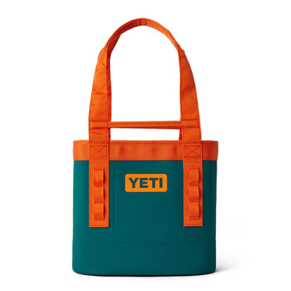 Picture of YETI Camino 20 Carryall with Internal Dividers, All-Purpose Utility Bag, Teal/Orange