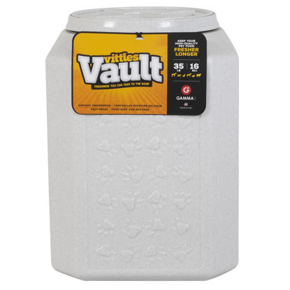 Picture of Gamma2 Vittles Vault Dog Food Storage Container, Up To 35 Pounds Dry Pet Food Storage, Made in USA