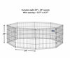 Picture of MidWest Homes for Pets Foldable Metal Dog Exercise Pen / Pet Playpen, 24'W x 24'H, 1-Year Manufacturer's Warranty