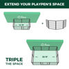 Picture of FXW Homeplus Dog Playpen Designed for Indoor Use, 4 Add-on Panels, 32" Height for Medium Dogs│Patent Pending