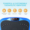 Picture of AXV Vibration Plate Exercise Machine Whole Body Workout Portable Mini Vibrate Fitness Platform Lymphatic Drainage Machine for Weight Loss Shaping Toning Wellness Home Gyms Workout