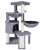 Picture of Xin Three Layer Cat Tree with Cat Condo and Two Hammocks,Grey