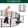 Picture of FXW Rollick Dog Playpen for Yard, RV Camping│Patented, 24 inch 6 Panels