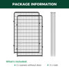 Picture of FXW Rollick Dog Playpen Design for Dog Fence for The Camping, Yard, 50" Height for Small/Medium/Large Dogs, 2 Panels