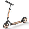 Picture of WAYPLUS Kick Scooter for Teens & Adults. Max Load 240 LBS. Foldable, Lightweight, 9”Big Wheels, 4 Adjustable Level. Bearing ABEC9