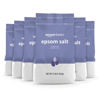 Picture of Amazon Basics Epsom Salt Soaking Aid, Lavender Scented, 3 Pound, 6-Pack (Previously Solimo)