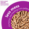 Picture of ökocat Less Mess Natural Wood Clumping Cat Litter Mini-Pellets, Great for Long-Hair Breeds, 18.6 lbs, Large