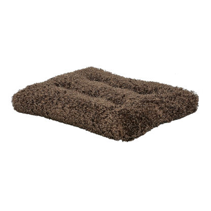 Picture of Midwest Homes for Pets Deluxe Dog Beds | Super Plush Dog & Cat Beds Ideal for Dog Crates | Machine Wash & Dryer Friendly, 1-Year Warranty, Cocoa, 36-Inch