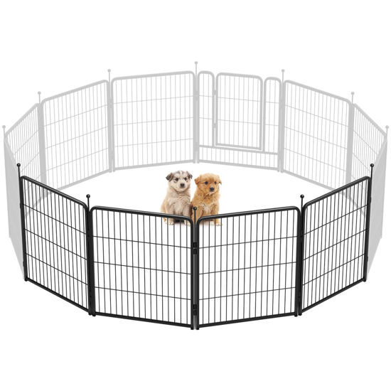 Picture of FXW Rollick Dog Playpen for Yard, RV Camping│Patented, 32 inch 4 Panels