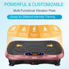 Picture of AXV Vibration Plate Fitness Platform Exercise Machine Vibrating Lymphatic Drainage Shaking Full Body Shaker Workout Vibrate Stand Shake Board Sport Gym for Weight Loss Fat Burner for Women Men