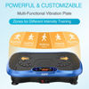 Picture of AXV Vibration Plate Fitness Platform Exercise Machine Vibrating Lymphatic Drainage Shaking Full Body Shaker Workout Vibrate Stand Shake Board Sport Gym for Weight Loss Fat Burner for Women Men