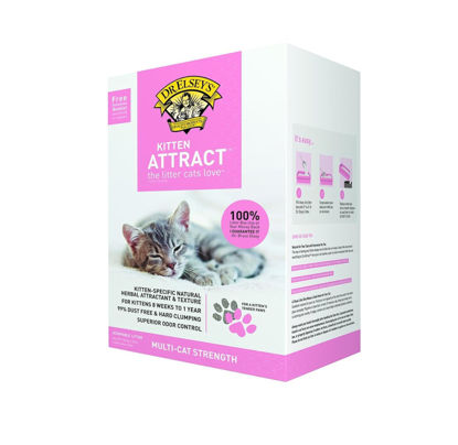 Picture of Dr. Elsey's Precious Cat Kitten Attract Kitten Training Litter, Kitten Attract Litter 20lb Bo, 20 lb