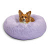 Picture of Best Friends by Sheri The Original Calming Donut Cat and Dog Bed in Shag Fur Lavender, Medium 30"