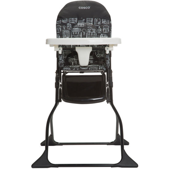 Picture of Cosco Simple Fold Full Size High Chair With Adjustable Tray, 28.5x23.5x38.7 Inch (Pack of 1)