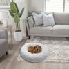 Picture of Best Friends by Sheri The Original Calming Donut Cat and Dog Bed in Lux Fur Gray, Small 23"