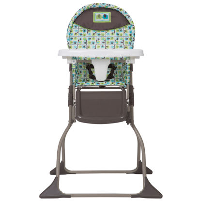 Picture of Cosco Simple Fold High Chair with 3-Position Tray (Elephant Squares)