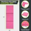 Picture of ProsourceFit Tri-Fold Folding Exercise Mat - Pink