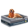 Picture of Orthopedic Sofa Dog Bed - Ultra Comfortable Dog Beds for X-Large Dogs - Breathable & Waterproof Pet Bed- Egg Foam Sofa Bed with Extra Head and Neck Support - Removable Washable Cover & Nonslip Bottom.