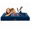 Picture of Yiruka Jumbo Dog Beds, Rich Blue Orthopedic Dog Bed, Washable Dog Bed with [Removable Bolster], Waterproof Dog Bed with Nonskid Bottom, Doggy Bed, Dog Beds for Extra Large Dogs