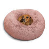 Picture of Best Friends by Sheri The Original Calming Donut Cat and Dog Bed in Shag Fur Dusty Rose, Small 23"