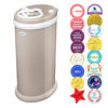 Picture of Ubbi Steel Diaper Pail, Odor Locking, No Special Bag Required, Award-Winning, Registry Must-Have, Taupe