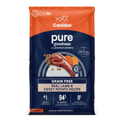 Picture of Canidae Pure Real Lamb & Pea Recipe Adult Dry Dog 22 LB