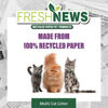 Picture of Fresh News Multi-Cat Non Clumping Paper Cat Litter, 25 Pound