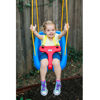 Picture of Little Tikes Snug 'n Secure Blue Swing with Adjustable Straps, 2-in-1 for Baby and Toddlers Ages 9 Months - 4 Years