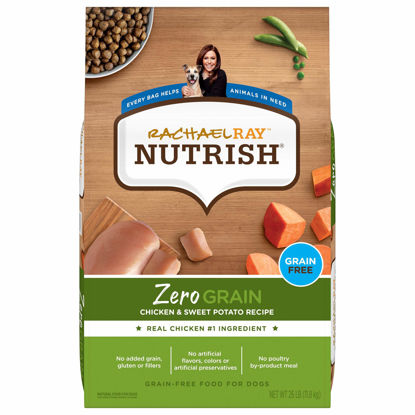 Picture of Rachael Ray Nutrish Zero Grain Dry Dog Food, Chicken & Sweet Potato Recipe, 26 Pound Bag