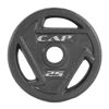 Picture of CAP Barbell 2-Inch Olympic Grip Weight Plate, 25 lb, Single Black