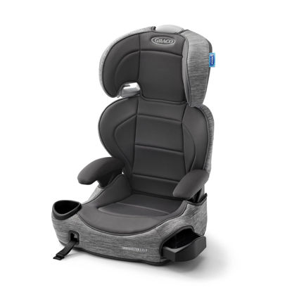 Picture of Graco TurboBooster 2.0 LX Highback Booster Seat with Latch System, Gannon; Infant to Toddler Transition car seat, Safe & Comfortable