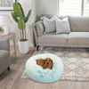 Picture of Best Friends by Sheri The Original Calming Donut Cat and Dog Bed in Shag Fur Baby Blue, Small 23"